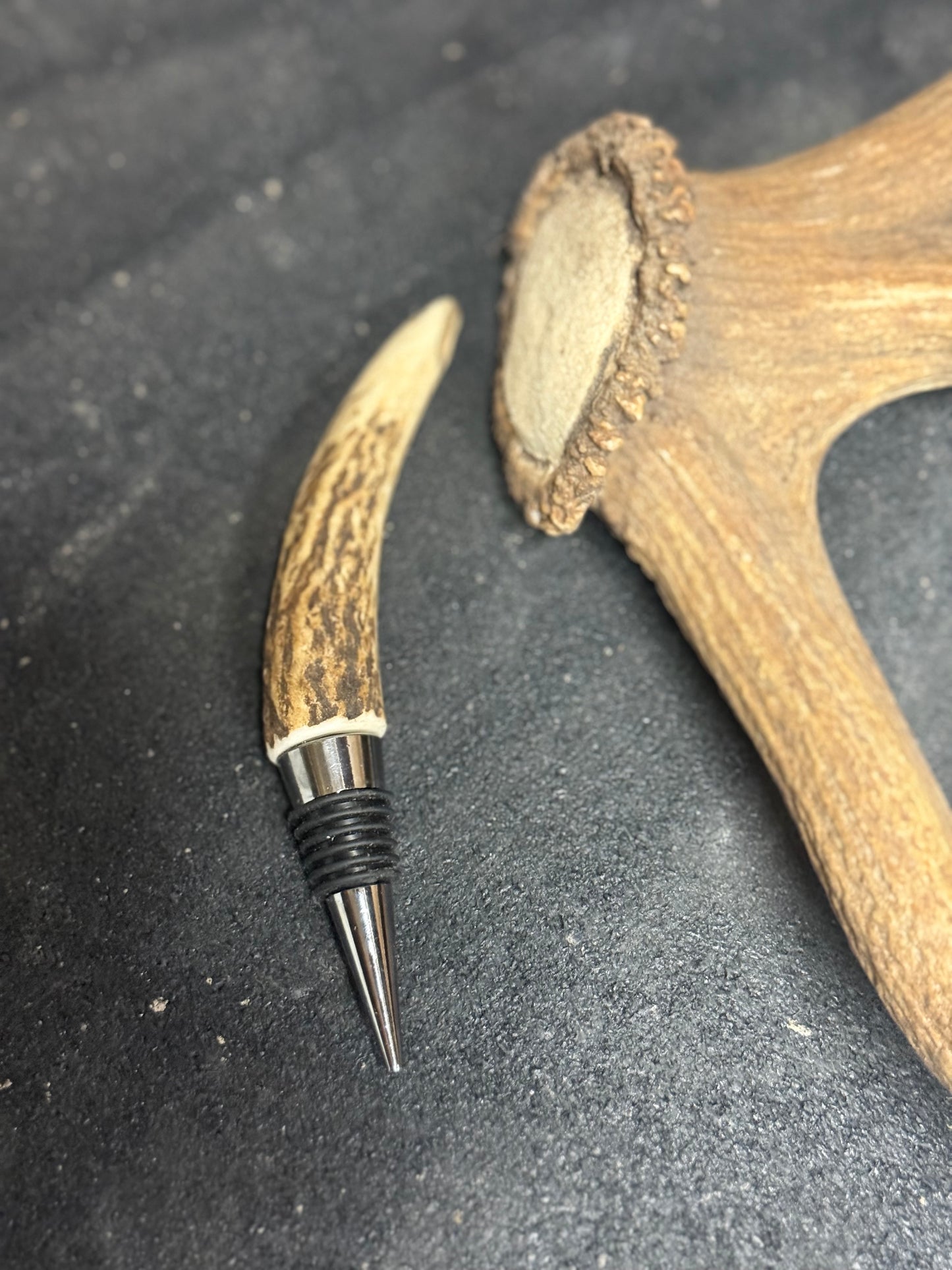 Elk Antler Wine Stopper