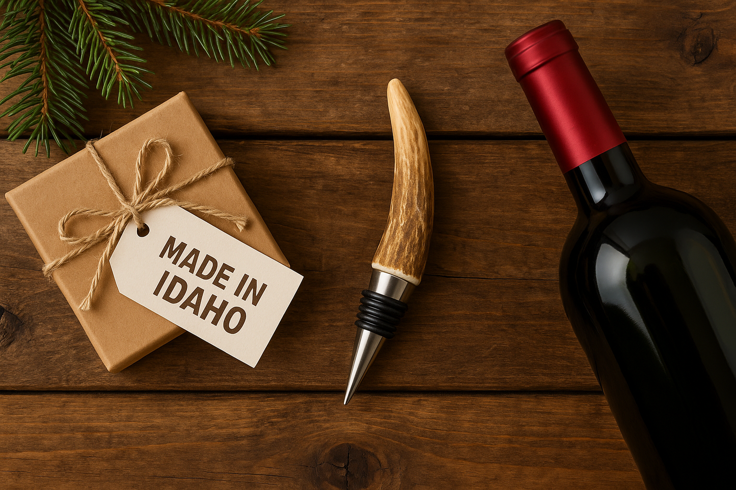 Elk Antler Wine Stopper